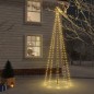 Albero di Natale con Puntale Bianco Caldo 310 LED 300 cm Albero di Natale con Puntale Bianco Caldo 310 LED 300 cm