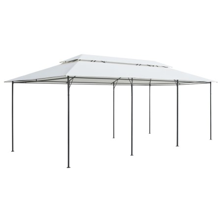 Gazebo 600x298x270 cm Bianco 180g/m²