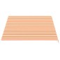 vidaXL Tessuto Ricambio per Tenda da Sole Giallo e Arancio 3,5x2,5 m vidaXL Tessuto Ricambio per Tenda da Sole Giallo e Arancio 3,5x2,5 m