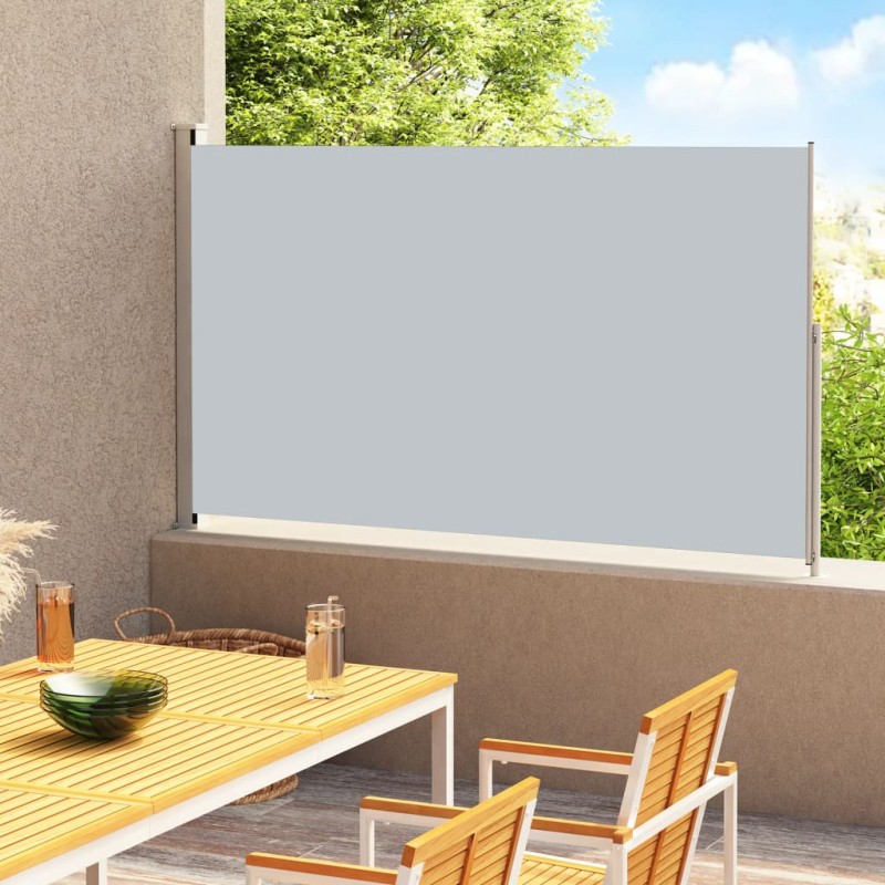 vidaXL Tenda Laterale Retrattile per Patio 200x300 cm Grigia vidaXL Tenda Laterale Retrattile per Patio 200x300 cm Grigia