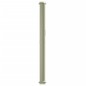 Tenda Laterale Retrattile per Patio 117x600 cm Grigia