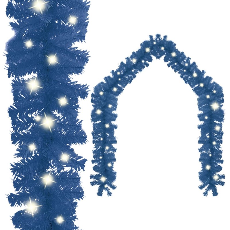 Ghirlanda Natalizia con Luci a LED 10 m Blu Ghirlanda Natalizia con Luci a LED 10 m Blu