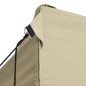Tenda Pieghevole Pop-Up 4 Pareti Laterali 3x4,5 m Bianco Crema Tenda Pieghevole Pop-Up 4 Pareti Laterali 3x4,5 m Bianco Crema
