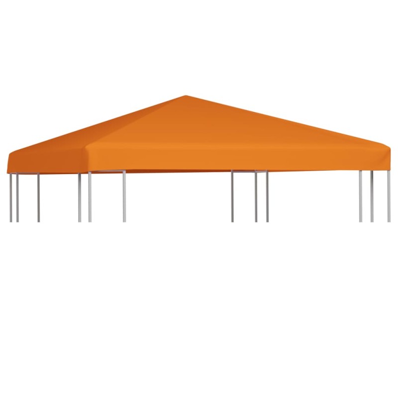 Copertura Superiore per Gazebo 310 g/m² 3x3 m Arancione Copertura Superiore per Gazebo 310 g/m² 3x3 m Arancione