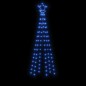 Albero di Natale con Puntale Blu 108 LED 180 cm Albero di Natale con Puntale Blu 108 LED 180 cm