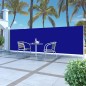 Tenda da Sole Laterale Retrattile 160 x 500 cm Blu Tenda da Sole Laterale Retrattile 160 x 500 cm Blu