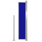 Tenda da Sole Laterale Retrattile 160 x 500 cm Blu Tenda da Sole Laterale Retrattile 160 x 500 cm Blu
