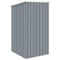 vidaXL Capanno da Giardino Grigio 87x98x159 cm in Acciaio Zincato vidaXL Capanno da Giardino Grigio 87x98x159 cm in Acciaio Zincato