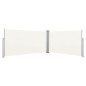 Tenda da Sole Laterale Retrattile 160x600 cm Crema Tenda da Sole Laterale Retrattile 160x600 cm Crema