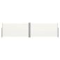 Tenda da Sole Laterale Retrattile 160x600 cm Crema Tenda da Sole Laterale Retrattile 160x600 cm Crema