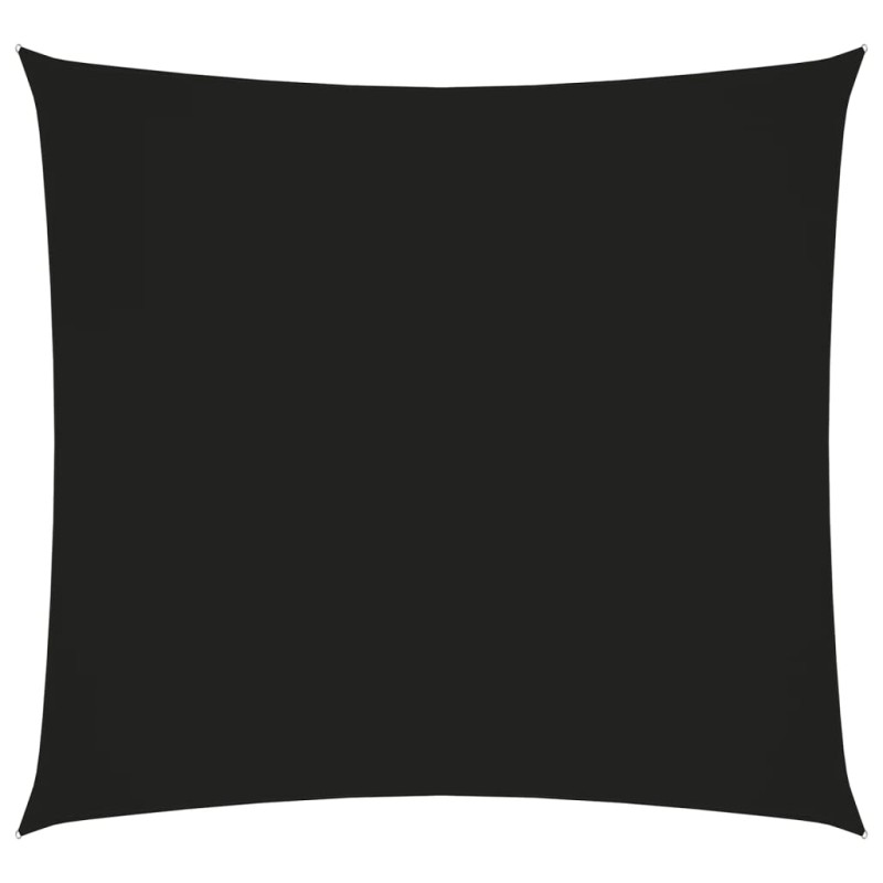 Vela Parasole in Tela Oxford Quadrata 5x5 m Nero Vela Parasole in Tela Oxford Quadrata 5x5 m Nero