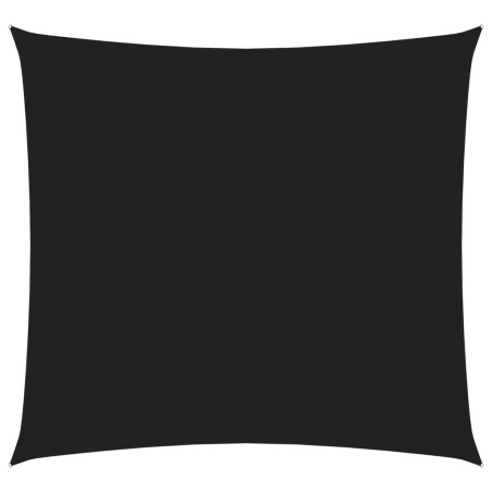 Vela Parasole in Tela Oxford Quadrata 5x5 m Nero