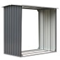 vidaXL Capannone da Giardino in Acciaio Zincato 172x91x154cm Grigio vidaXL Capannone da Giardino in Acciaio Zincato 172x91x154cm Grigio
