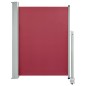 vidaXL Tenda Laterale Retrattile per Patio 100x300 cm Rossa