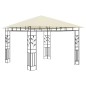 Gazebo con Zanzariera 3x3x2,73 m Crema 180 g/m² Gazebo con Zanzariera 3x3x2,73 m Crema 180 g/m²