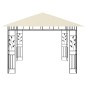 Gazebo con Zanzariera 3x3x2,73 m Crema 180 g/m² Gazebo con Zanzariera 3x3x2,73 m Crema 180 g/m²
