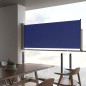 Tenda Laterale Retrattile per Patio 100x300 cm Blu Tenda Laterale Retrattile per Patio 100x300 cm Blu
