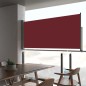 Tenda Laterale Retrattile per Patio 60x300 cm Rossa Tenda Laterale Retrattile per Patio 60x300 cm Rossa