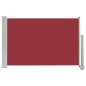 Tenda Laterale Retrattile per Patio 60x300 cm Rossa Tenda Laterale Retrattile per Patio 60x300 cm Rossa