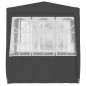 Gazebo Professionale con Pareti 2,5x2,5 m Antracite 90 g/m² Gazebo Professionale con Pareti 2,5x2,5 m Antracite 90 g/m²