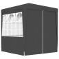 Gazebo Professionale con Pareti 2,5x2,5 m Antracite 90 g/m² Gazebo Professionale con Pareti 2,5x2,5 m Antracite 90 g/m²