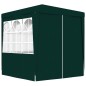 Gazebo Professionale con Pareti 2,5x2,5 m Verde 90 g/m² Gazebo Professionale con Pareti 2,5x2,5 m Verde 90 g/m²