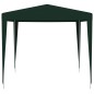 Gazebo Professionale 2,5x2,5 m Verde 90 g/m² Gazebo Professionale 2,5x2,5 m Verde 90 g/m²