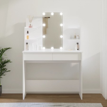 Toeletta con LED Bianco 96x40x142 cm