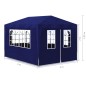 vidaXL Tenda per Feste 3x4 m Blu vidaXL Tenda per Feste 3x4 m Blu