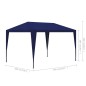 Gazebo da Esterno Tenda per Feste 3 x 3 Blu Gazebo da Esterno Tenda per Feste 3 x 3 Blu