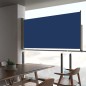 Tenda Laterale Retrattile per Patio 80x300 cm Blu Tenda Laterale Retrattile per Patio 80x300 cm Blu