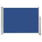 Tenda Laterale Retrattile per Patio 80x300 cm Blu Tenda Laterale Retrattile per Patio 80x300 cm Blu