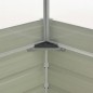 vidaXL Serra Marrone 100x100x85 cm in Acciaio Zincato vidaXL Serra Marrone 100x100x85 cm in Acciaio Zincato