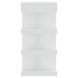 vidaXL Tavolo da Bar con Ripiani Bianco 100x50x101,5 cm in Truciolato vidaXL Tavolo da Bar con Ripiani Bianco 100x50x101,5 cm in Truciolato