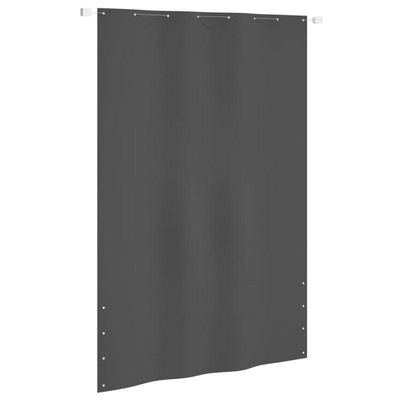 Paravento per Balcone Antracite 160x240 cm in Tessuto Oxford Paravento per Balcone Antracite 160x240 cm in Tessuto Oxford