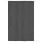 Paravento per Balcone Antracite 160x240 cm in Tessuto Oxford Paravento per Balcone Antracite 160x240 cm in Tessuto Oxford
