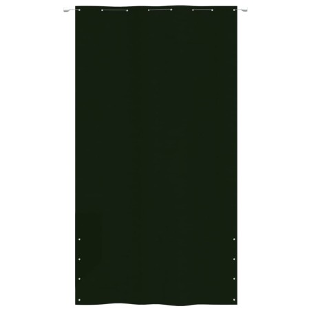 Paravento per Balcone Verde Scuro 160x240 cm in Tessuto Oxford
