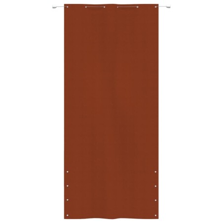 Paravento per Balcone Terracotta 120x240 cm in Tessuto Oxford