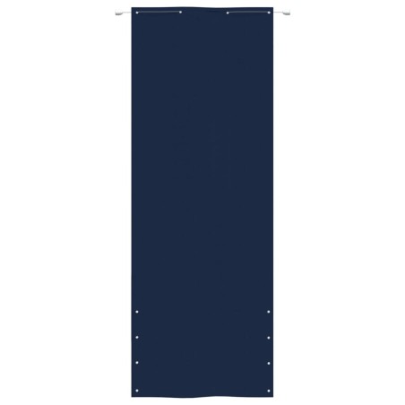 Paravento per Balcone Blu 80x240 cm in Tessuto Oxford