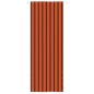 Paravento Balcone Arancione e Marrone 80x240 cm Tessuto Oxford Paravento Balcone Arancione e Marrone 80x240 cm Tessuto Oxford