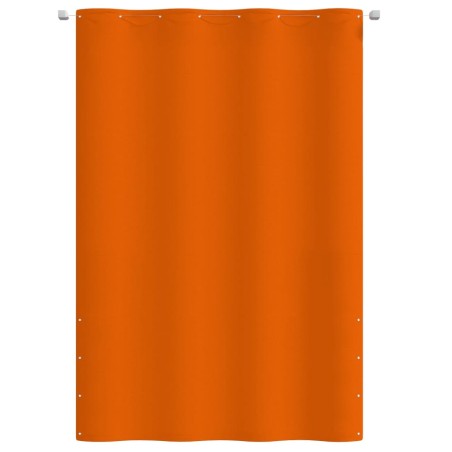 Paravento per Balcone Arancione 160x240 cm in Tessuto Oxford