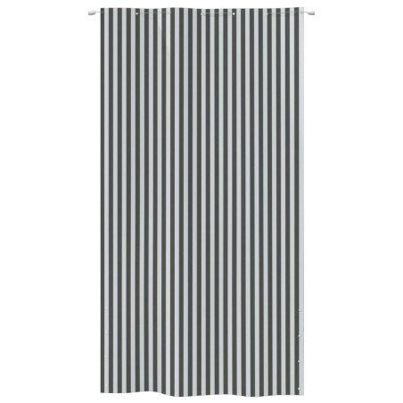 vidaXL Paravento Balcone Antracite e Bianco 140x240 cm Tessuto Oxford