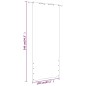 Paravento Balcone Arancione e Marrone 120x240 cm Tessuto Oxford Paravento Balcone Arancione e Marrone 120x240 cm Tessuto Oxford