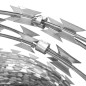 Filo Spinato Concertina NATO con Clip Lame Acciaio Zincato 300m Filo Spinato Concertina NATO con Clip Lame Acciaio Zincato 300m