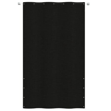 Paravento per Balcone Nero 140x240 cm in Tessuto Oxford