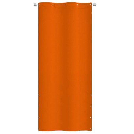 Paravento per Balcone Arancione 100x240 cm in Tessuto Oxford