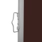 Tenda Laterale Retrattile per Patio 600x160 cm Marrone Tenda Laterale Retrattile per Patio 600x160 cm Marrone