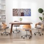 Set Stampa su Tela da Muro Fiori in Vaso Multicolore 150x60 cm Set Stampa su Tela da Muro Fiori in Vaso Multicolore 150x60 cm