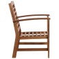 Set Divani da Giardino 4 pz in Legno Massello di Acacia Set Divani da Giardino 4 pz in Legno Massello di Acacia