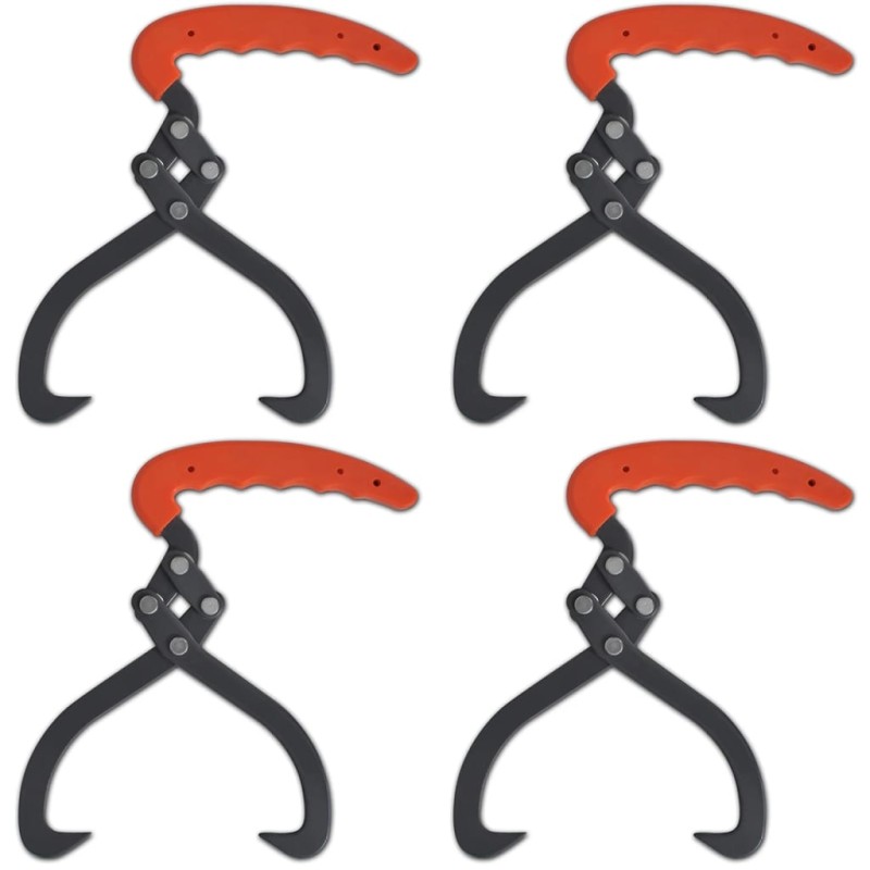 Pinze Tenaglie per Tronchi 4 pz con Manico in PVC Pinze Tenaglie per Tronchi 4 pz con Manico in PVC